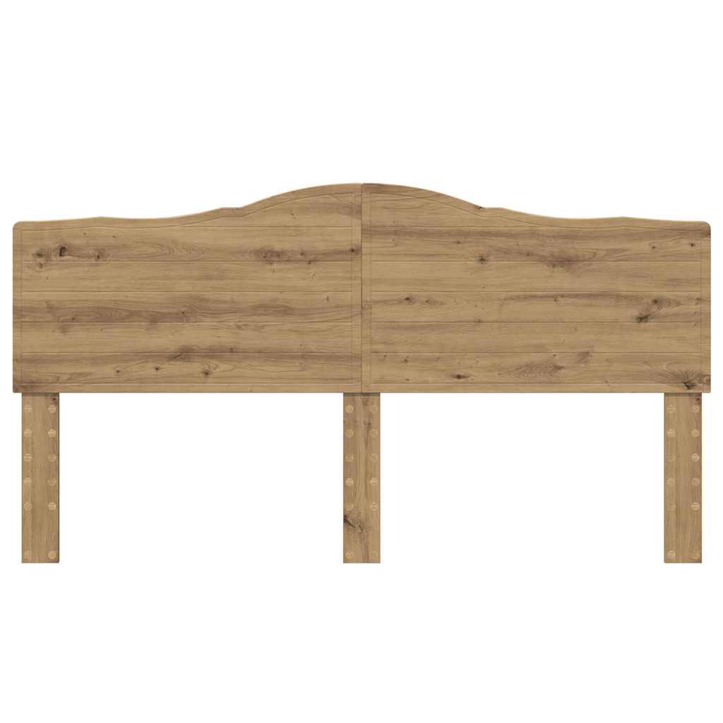Hoofdbord met hoofdeinde Artisan Eiken 200 cm Bewerkt hout