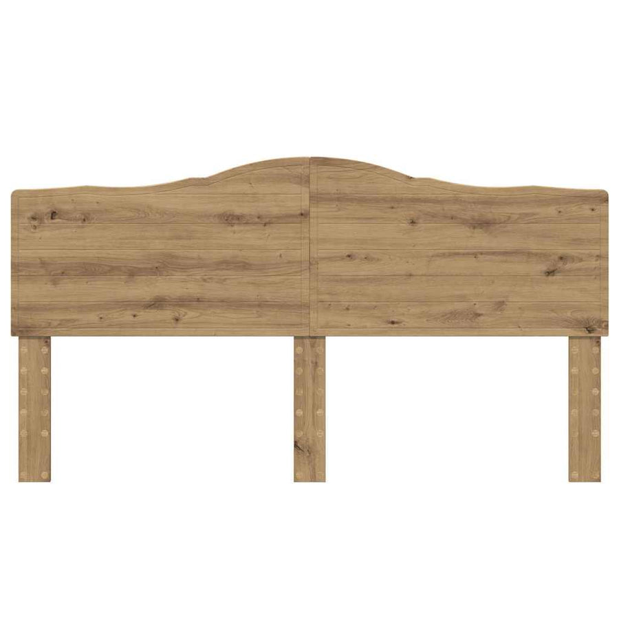 Hoofdbord met hoofdeinde Artisan Eiken 200 cm Bewerkt hout