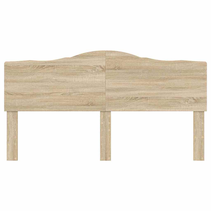 Hoofdbord met hoofdeinde Sonoma Eiken 180 cm Bewerkt hout