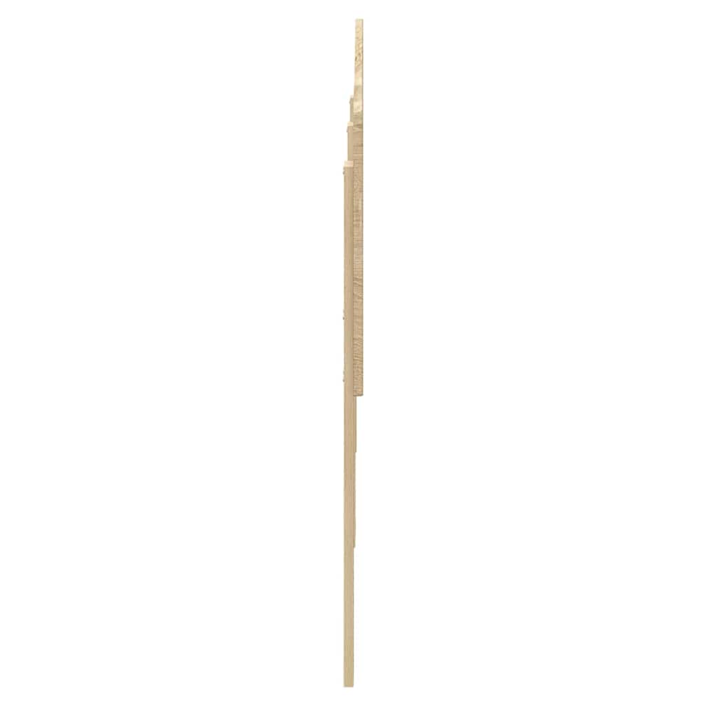 Hoofdbord met hoofdeinde Sonoma Eiken 180 cm Bewerkt hout