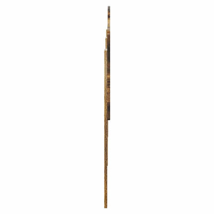 Hoofdbord met hoofdeinde Gerookt eiken 180 cm Bewerkt hout