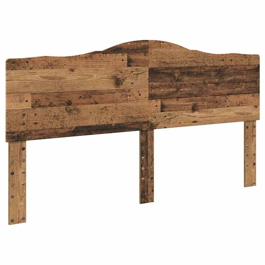 Hoofdbord met hoofdeinde Oud Hout 180 cm Bewerkt hout