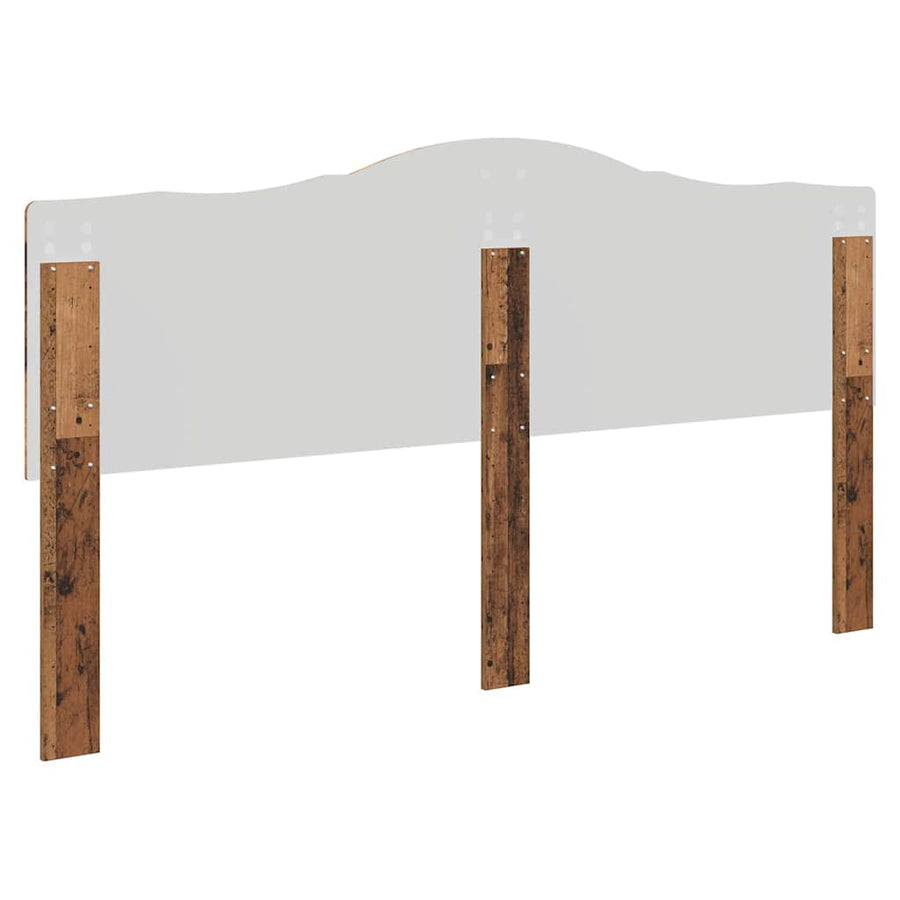 Hoofdbord met hoofdeinde Oud Hout 180 cm Bewerkt hout