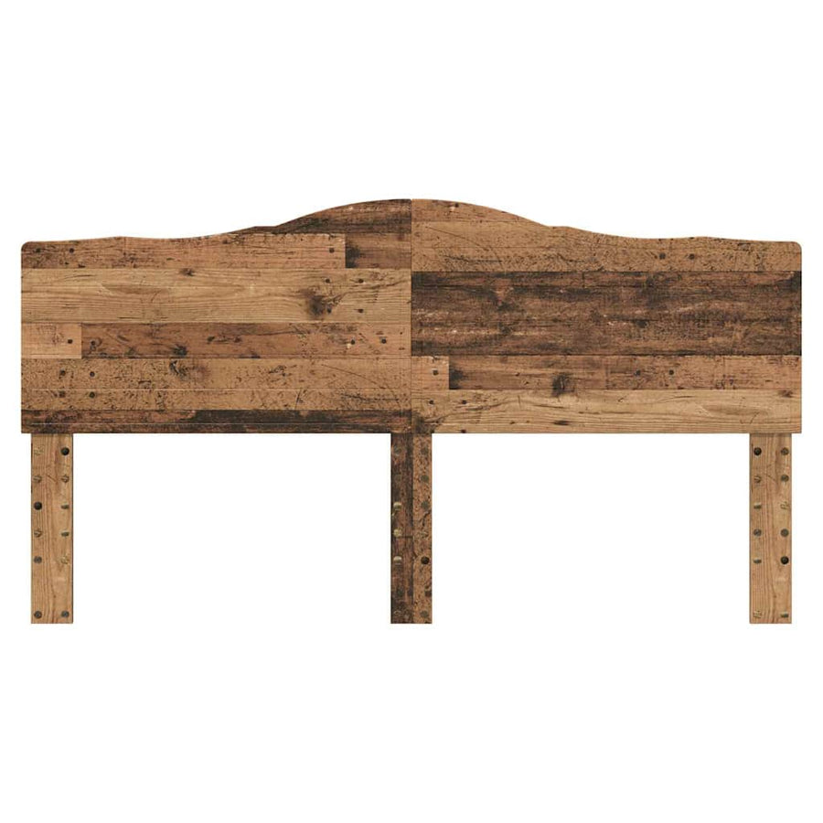 Hoofdbord met hoofdeinde Oud Hout 180 cm Bewerkt hout