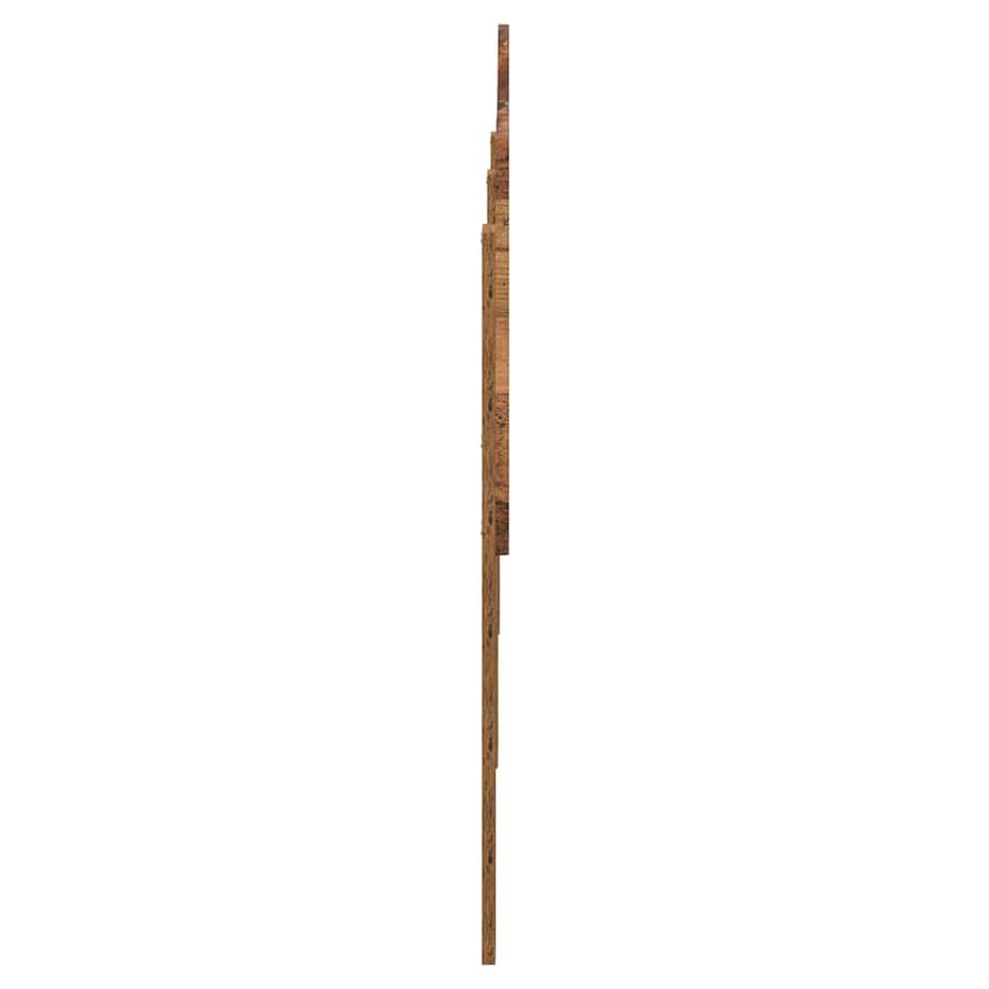 Hoofdbord met hoofdeinde Oud Hout 180 cm Bewerkt hout