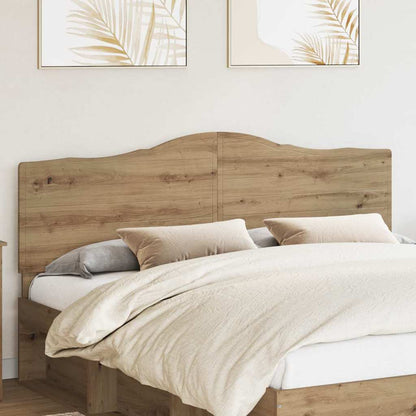 Hoofdbord met hoofdeinde Artisan Eiken 180 cm Bewerkt hout