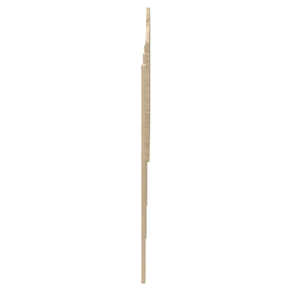 Hoofdbord met hoofdeinde Sonoma Eiken 160 cm Bewerkt hout