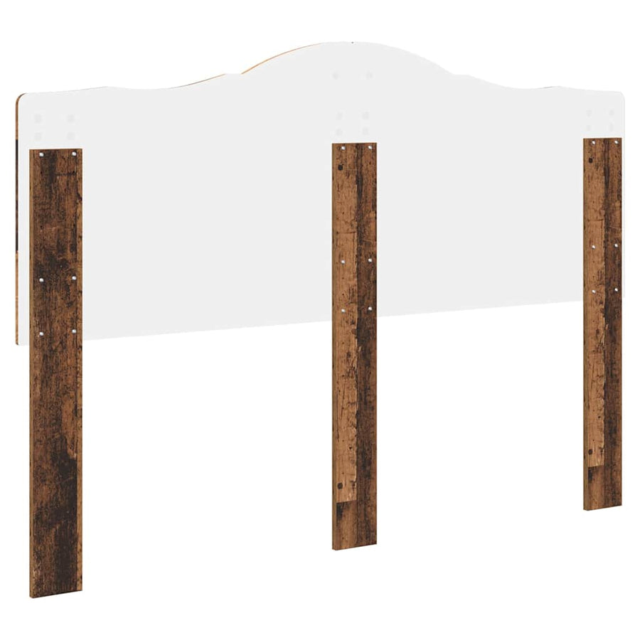 Hoofdbord met hoofdeinde Oud Hout 160 cm Bewerkt hout