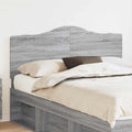 Hoofdbord Grijs Sonoma 150 cm Bewerkt hout