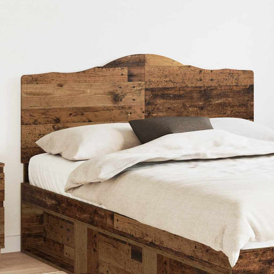Hoofdbord met hoofdeinde Oud Hout 150 cm Bewerkt hout