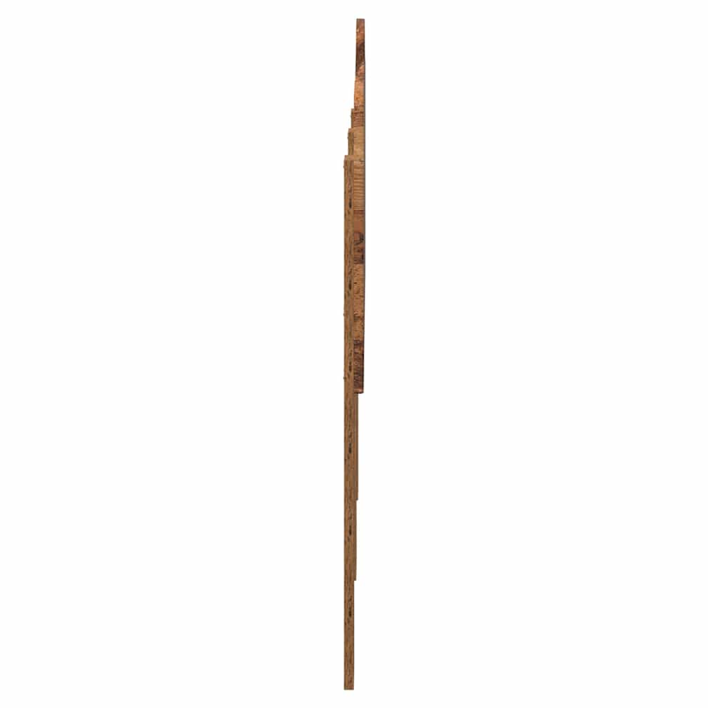 Hoofdbord met hoofdeinde Oud Hout 150 cm Bewerkt hout
