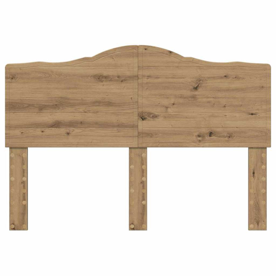Hoofdbord met hoofdeinde Artisan Eiken 150 cm Bewerkt hout
