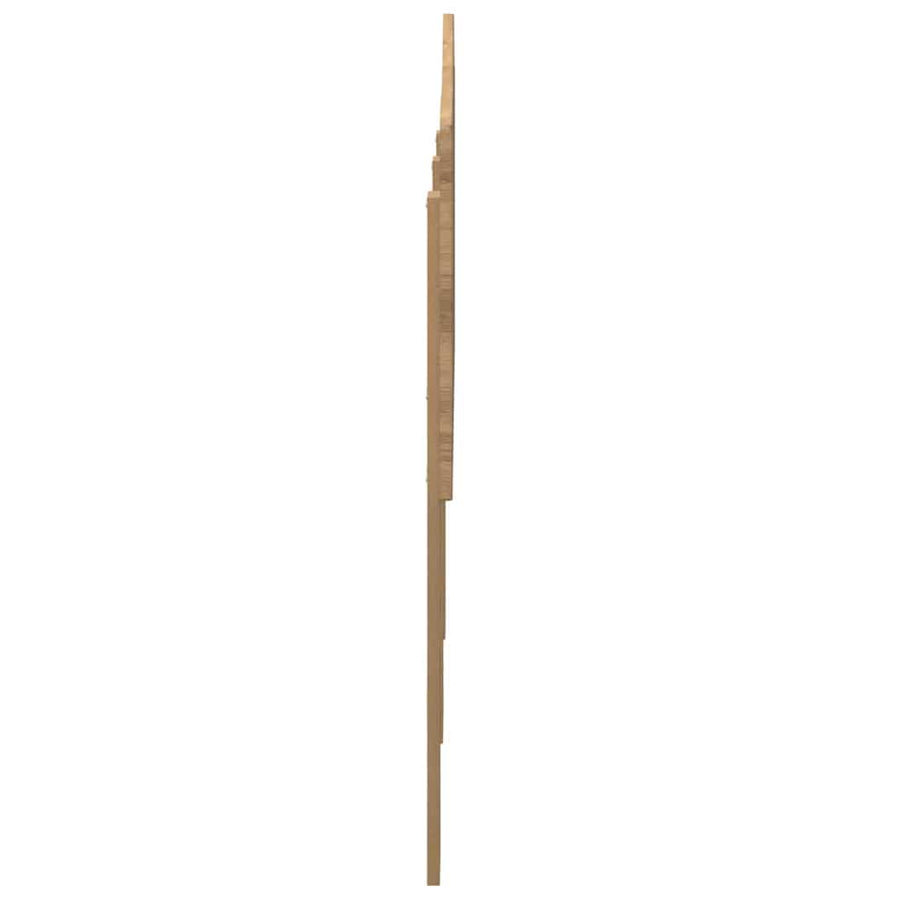 Hoofdbord met hoofdeinde Artisan Eiken 150 cm Bewerkt hout