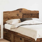 Hoofdbord 140 cm bewerkt hout oud hout