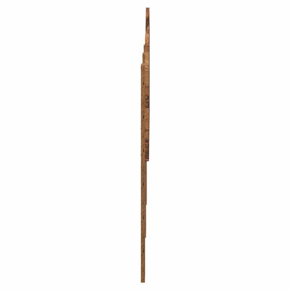 Hoofdbord met hoofdeinde Oud Hout 140 cm Bewerkt hout