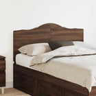 Headboard Brown Oak 135 cm Engineered wood