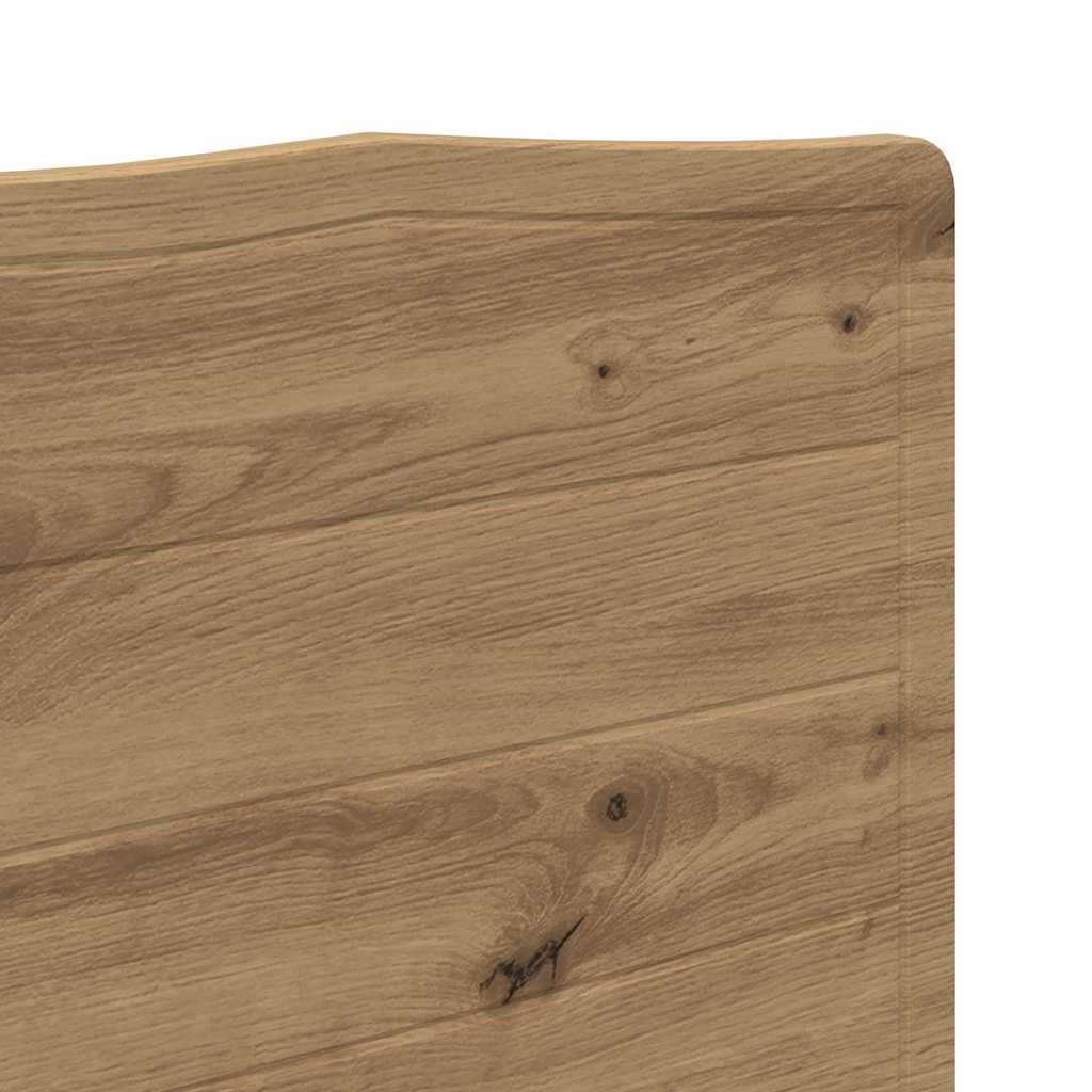 Hoofdbord met hoofdeinde Artisan Eiken 135 cm Bewerkt hout
