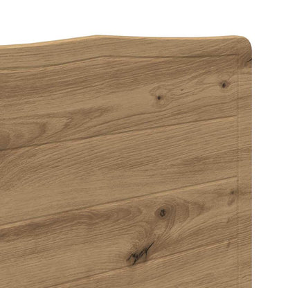 Hoofdbord met hoofdeinde Artisan Eiken 135 cm Bewerkt hout