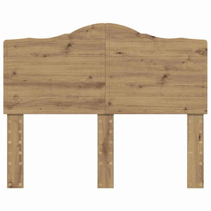Hoofdbord met hoofdeinde Artisan Eiken 135 cm Bewerkt hout