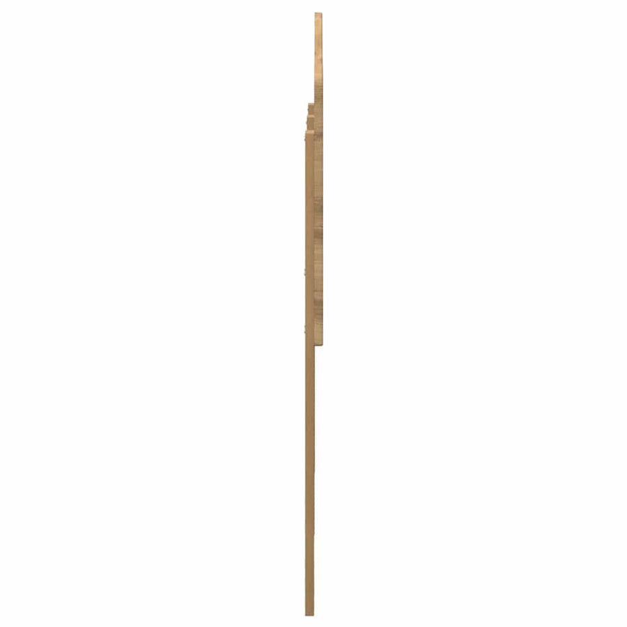 Hoofdbord met hoofdeinde Artisan Eiken 135 cm Bewerkt hout