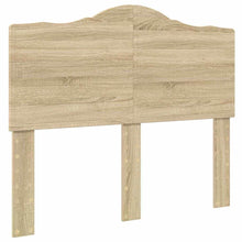 Hoofdbord met hoofdeinde Sonoma Eiken 120 cm Bewerkt hout