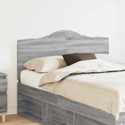 Hoofdbord 120 cm Grijs Sonoma bewerkt hout