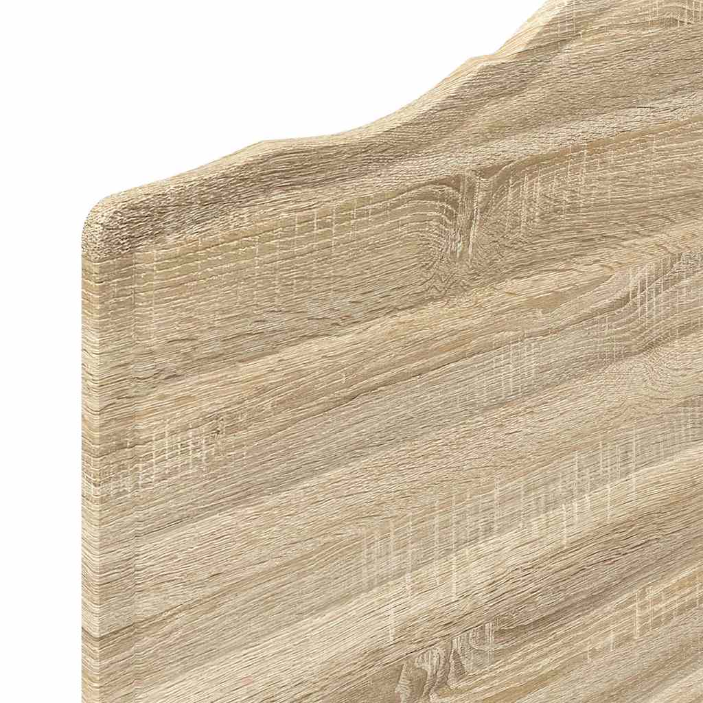 Hoofdbord met hoofdeinde Sonoma Eiken 100 cm Bewerkt hout
