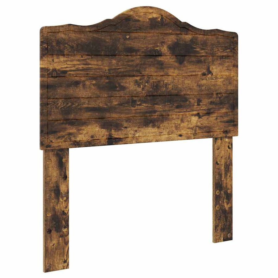 Hoofdbord met hoofdeinde Gerookt eiken 100 cm Bewerkt hout