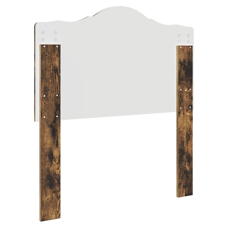 Hoofdbord met hoofdeinde Gerookt eiken 100 cm Bewerkt hout