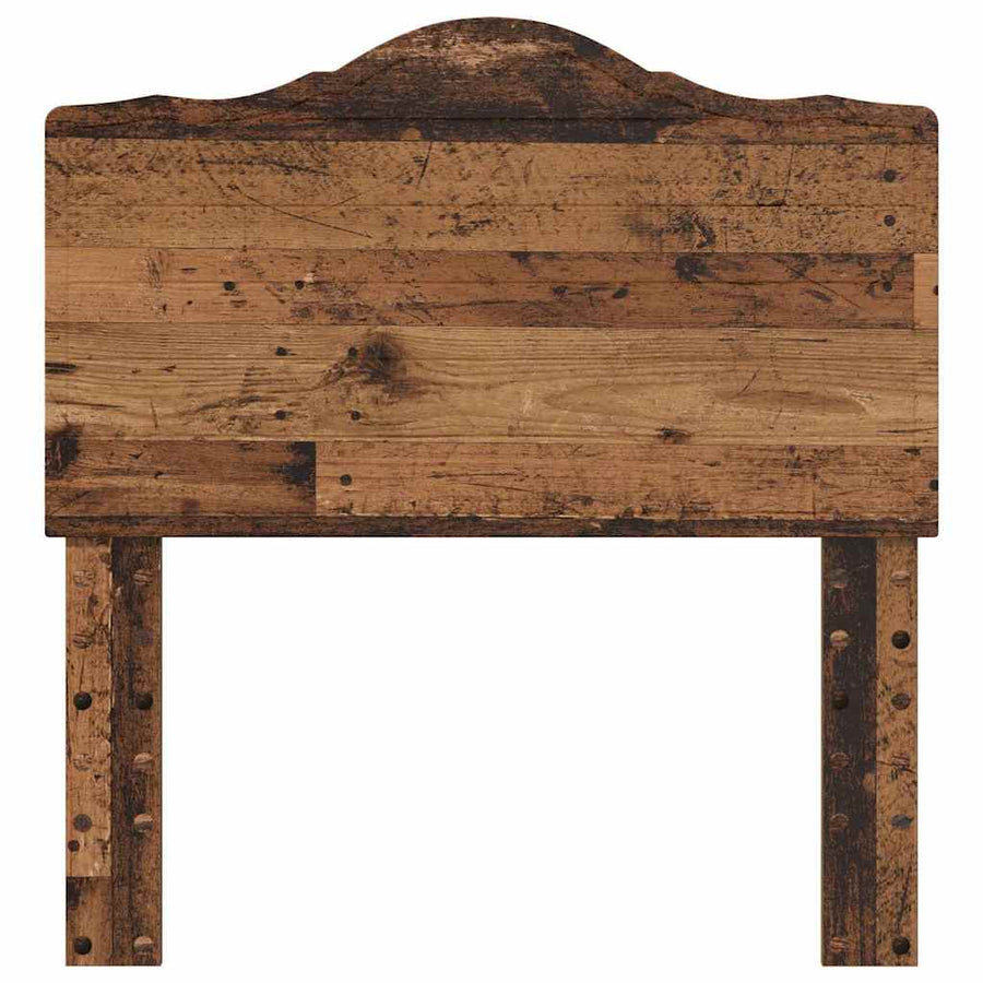 Hoofdbord met hoofdeinde Oud Hout 100 cm Bewerkt hout