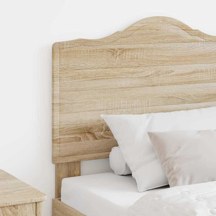 Hoofdbord met hoofdeinde Sonoma Eiken 90 cm Bewerkt hout