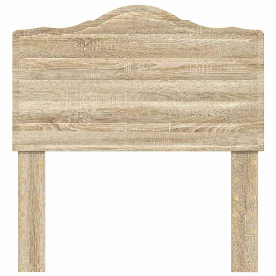 Hoofdbord met hoofdeinde Sonoma Eiken 90 cm Bewerkt hout