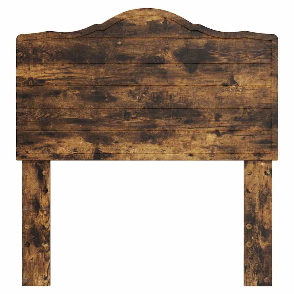 Hoofdbord met hoofdeinde Gerookt eiken 90 cm Bewerkt hout