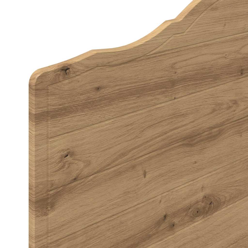 Hoofdbord met hoofdeinde Artisan Eiken 90 cm Bewerkt hout
