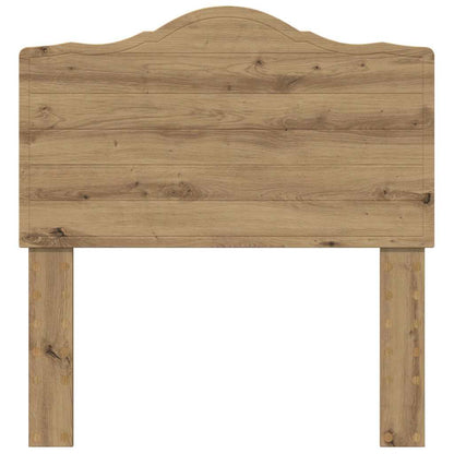 Hoofdbord met hoofdeinde Artisan Eiken 90 cm Bewerkt hout