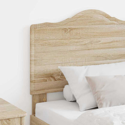 Hoofdbord met hoofdeinde Sonoma Eiken 80 cm Bewerkt hout