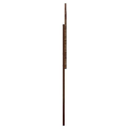 Hoofdbord met hoofdeinde Bruin Eiken 80 cm Bewerkt hout