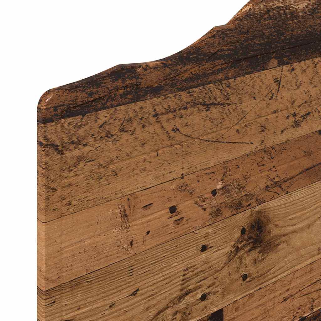 Hoofdbord met hoofdeinde Oud Hout 75 cm Bewerkt hout