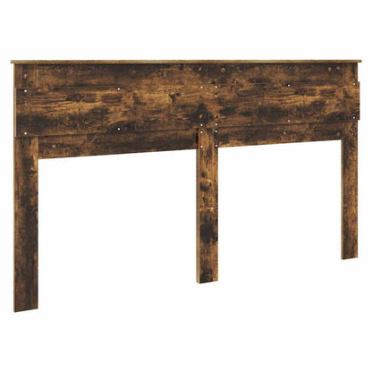 Hoofdbord met hoofdeinde Gerookt eiken 200 cm Bewerkt hout