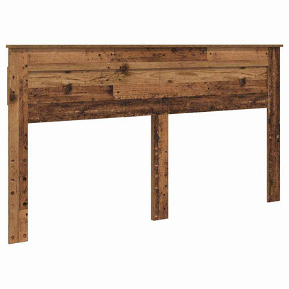 Hoofdbord met hoofdeinde Oud Hout 200 cm Bewerkt hout