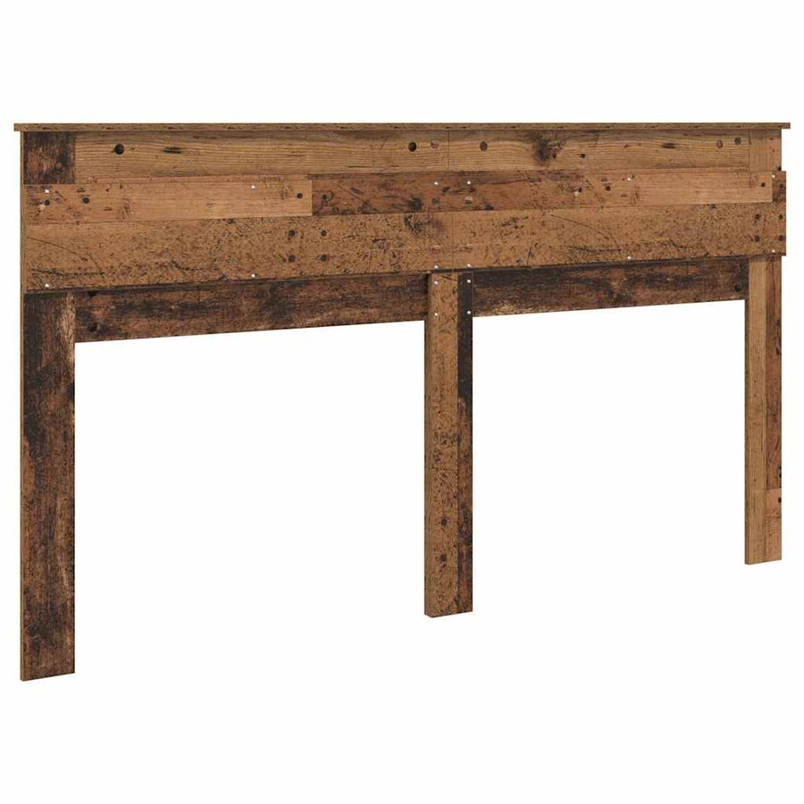 Hoofdbord met hoofdeinde Oud Hout 180 cm Bewerkt hout