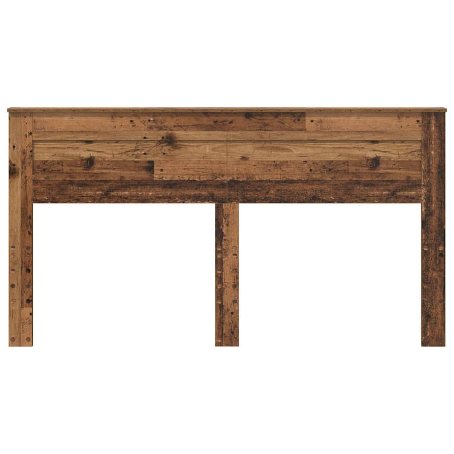 Hoofdbord met hoofdeinde Oud Hout 180 cm Bewerkt hout