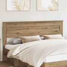 Hoofdbord Artisan Eiken 183x7x100 cm bewerkt hout