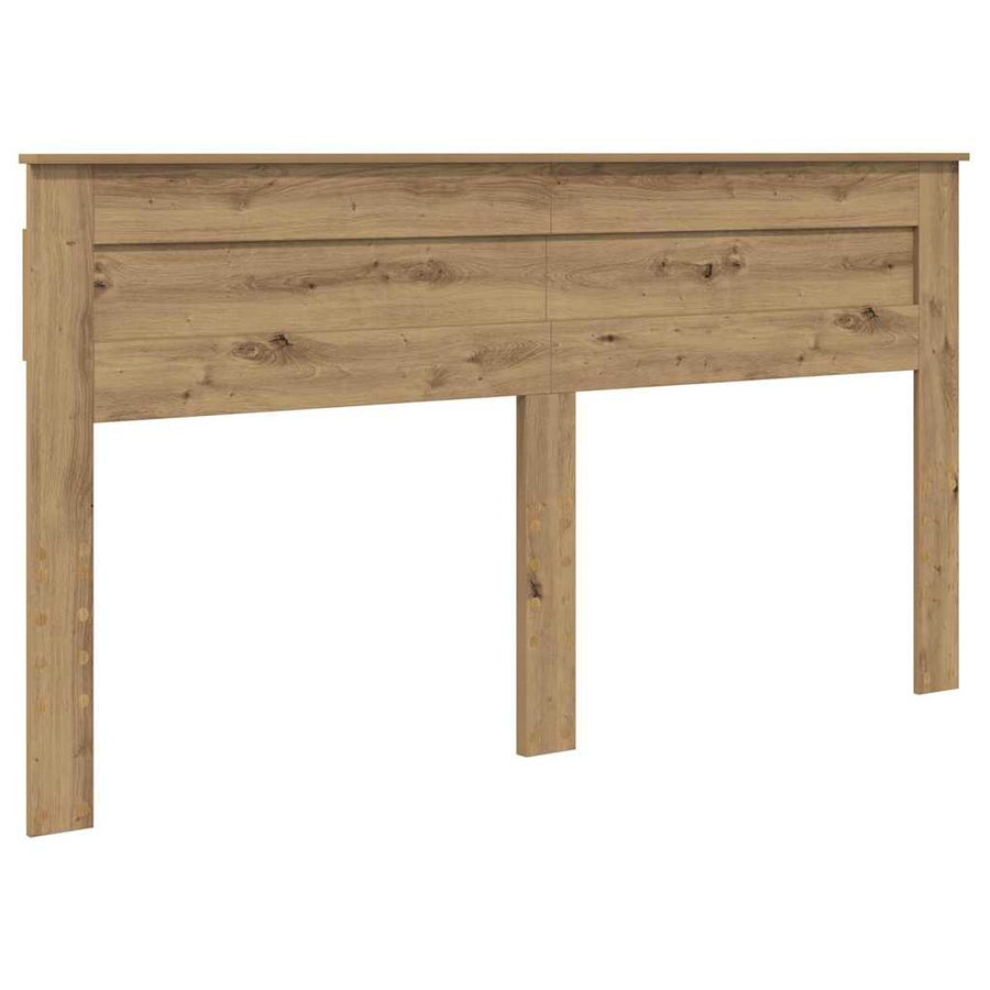 Hoofdbord met hoofdeinde Artisan Eiken 180 cm Bewerkt hout