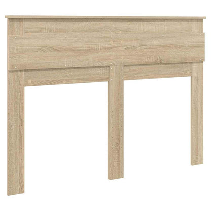 Hoofdbord met hoofdeinde Sonoma Eiken 160 cm Bewerkt hout