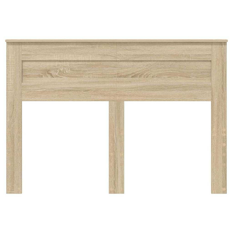 Hoofdbord met hoofdeinde Sonoma Eiken 160 cm Bewerkt hout