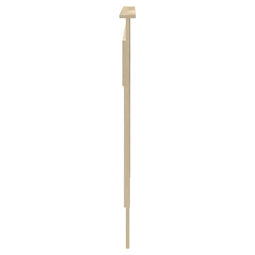 Hoofdbord met hoofdeinde Sonoma Eiken 160 cm Bewerkt hout