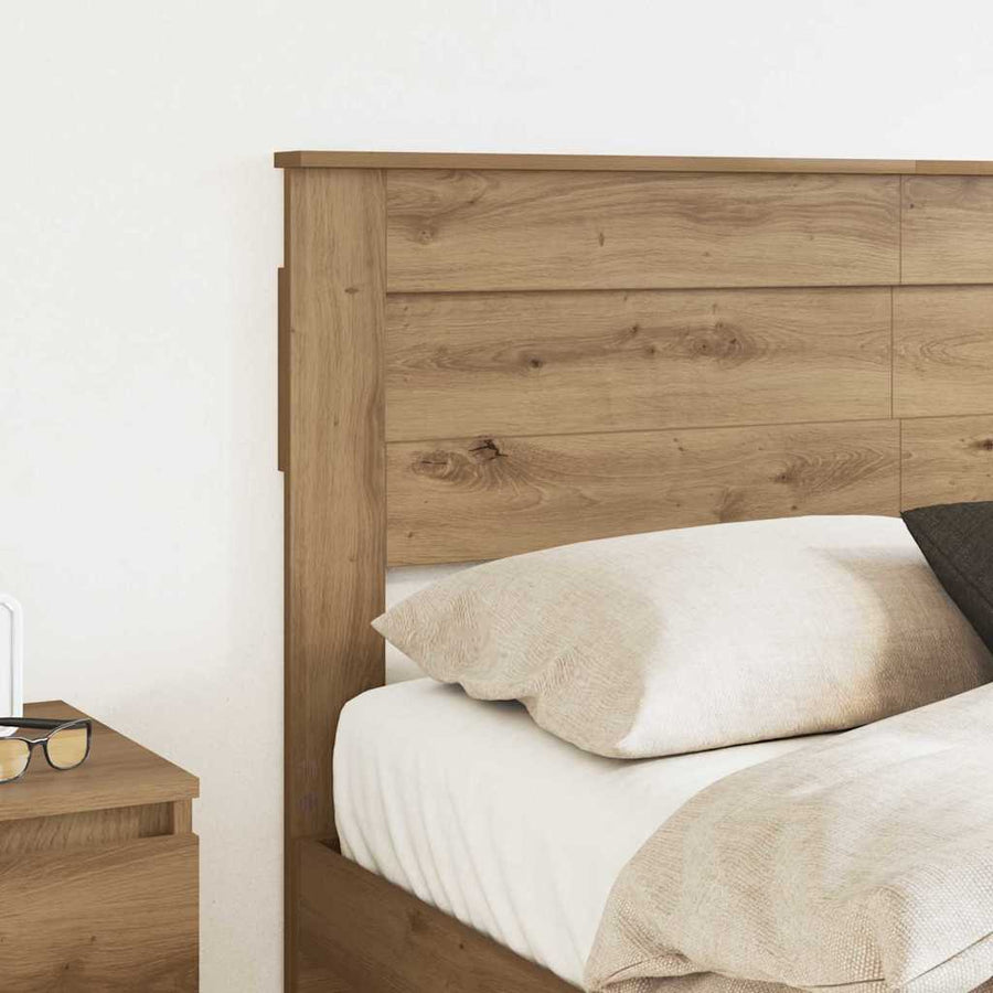 Hoofdbord met hoofdeinde Artisan Eiken 160 cm Bewerkt hout