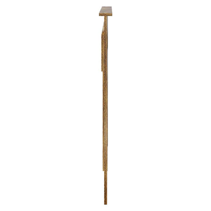 Hoofdbord met hoofdeinde Gerookt eiken 150 cm Bewerkt hout