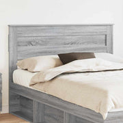 Hoofdbord 150 cm grijs sonoma bewerkt hout